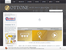 Tablet Screenshot of ottone.pl